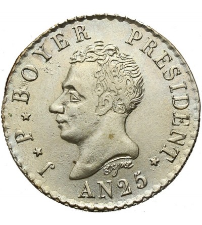 Haiti 50 centimes 1828 / AN 25