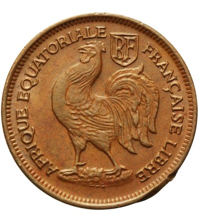 French Equatorial Africa, 50 Centimes 1943
