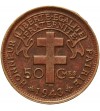 French Equatorial Africa, 50 Centimes 1943