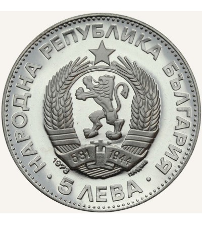 Bułgaria 5 lewa 1973