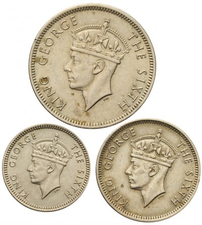 Malaya (British Colony) 5, 10, 20 Cents 1948-1950