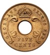 Afryka Wschodnia 5 centów 1952