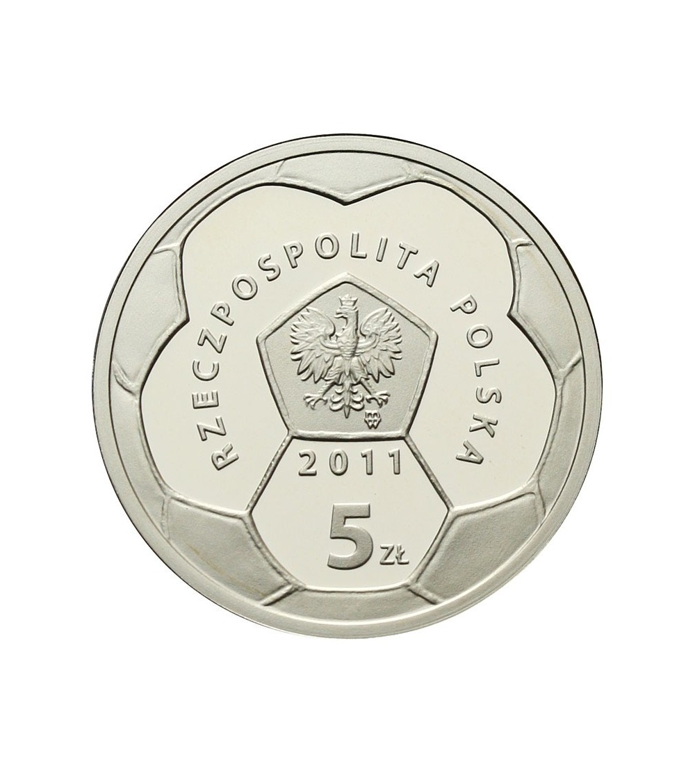 Poland 5 zlotych 2011, Polonia Warszawa Football Club Poland 5 zlotych 2011, Polonia Warszawa Football Club