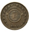 Paraguay 2 Centesimos 1870