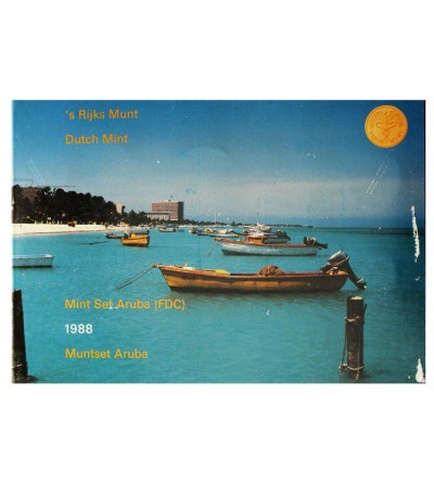 Aruba. Zestaw rocznikowy monet 1988 - 6 sztuk