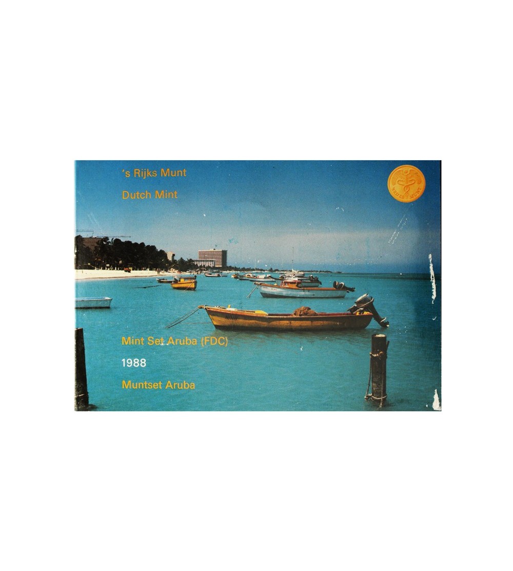 Aruba. Mint Set 1988 - 6 pcs.