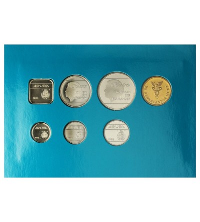 Aruba. Zestaw rocznikowy monet 1995 - 6 sztuk