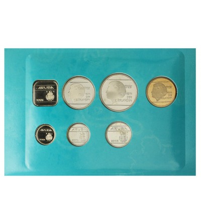 Aruba. Zestaw rocznikowy monet 2006 - 7 sztuk