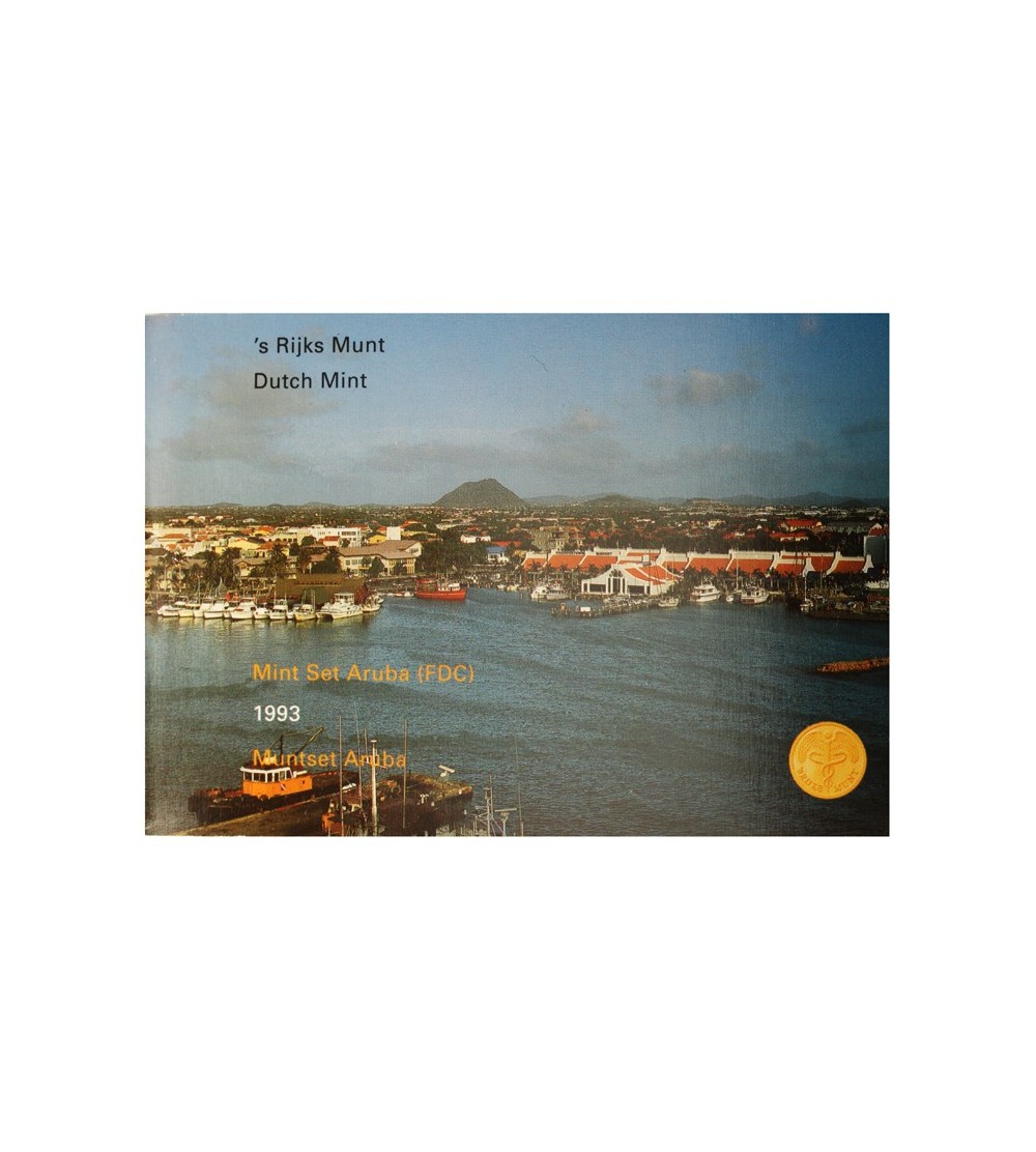 Aruba. Zestaw rocznikowy monet 1993 - 6 sztuk