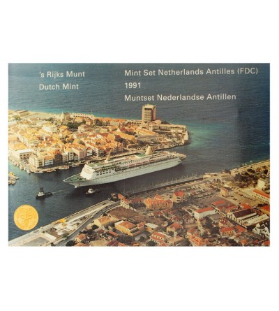 Netherlands Antilles. Mint Set 1991 - 7 pcs.