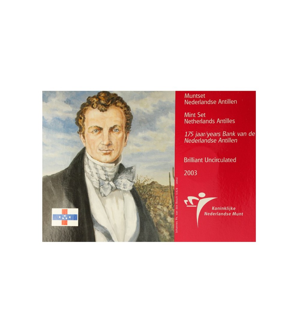 Antyle Holenderskie 2003. Zestaw menniczy Antyle Holenderskie 2003. Zestaw menniczy