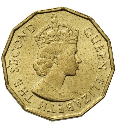 Fidżi, 3 pensy 1967, Elżbieta II