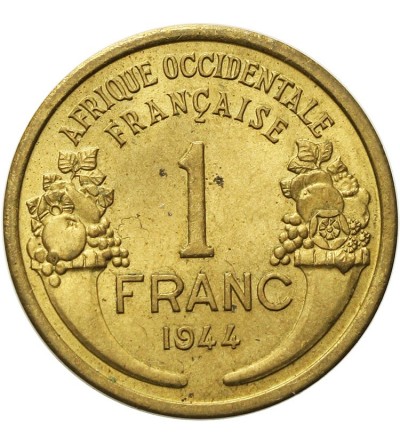 Francuska Afryka Zachodnia 1 frank 1944