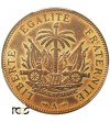 Haiti 2 Centimes 1886 A. PCGS MS 64RB