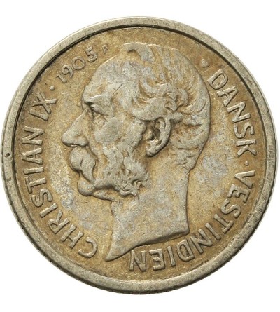 Duńskie Indie Zachodnie 5 centów 1905