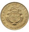 Kostaryka 25 centimos 1948