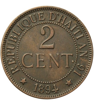 Haiti 2 Centimes 1894