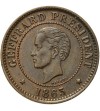 Haiti 5 centimes 1863