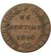 Haiti 1 centime 1846 / AN 43