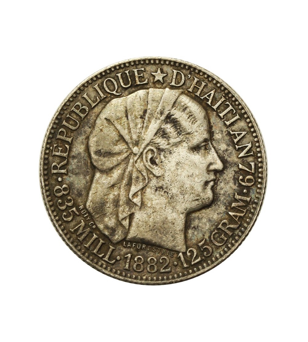 Haiti 50 Centimes 1882 Haiti 50 Centimes 1882