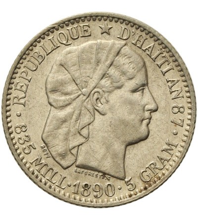 Haiti 20 centimes 1890