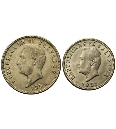 El Salvador 5, 10 Centavos 1951