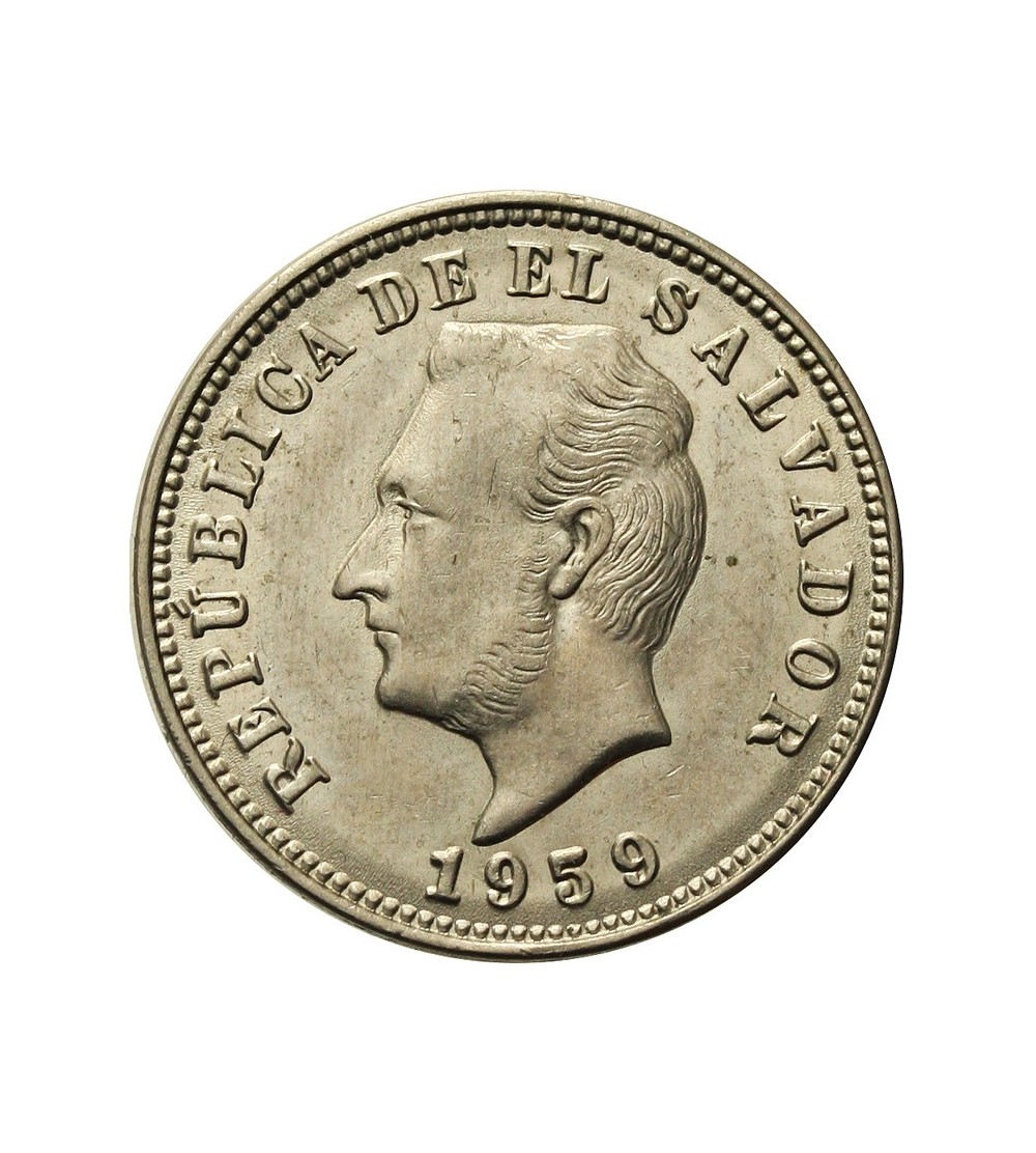 Salwador 5 centavos 1959