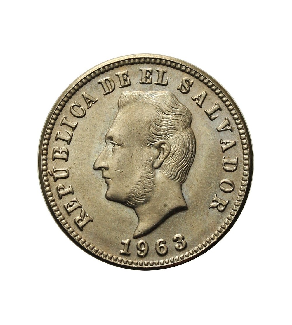 Salwador 5 centavos 1963