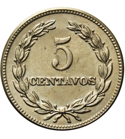 El Salvador 5 Centavos 1963