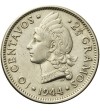 Dominikana 10 centavos 1944