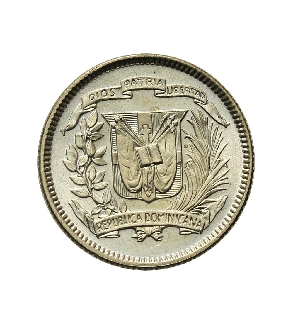 Dominican Republic 10 Centavos 1961