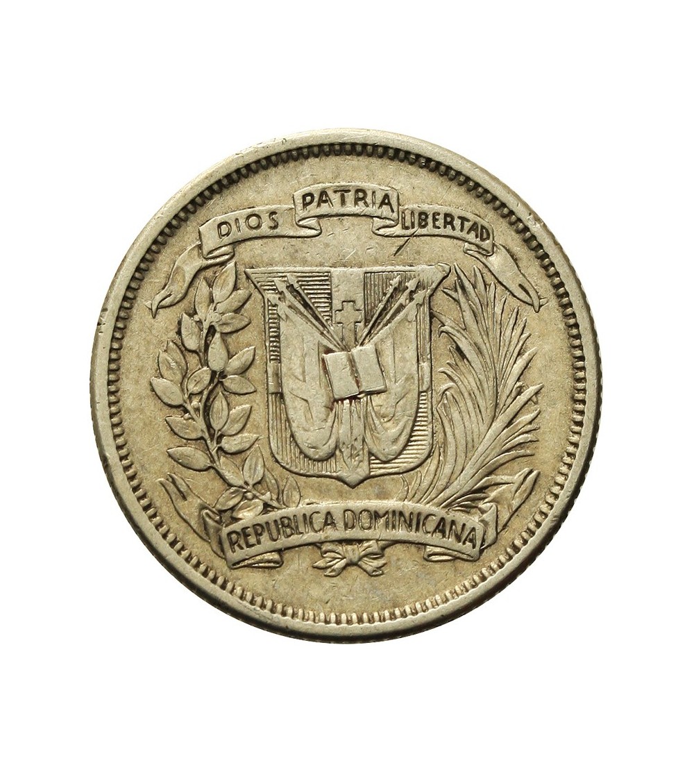 Dominikana 25 centavos 1942