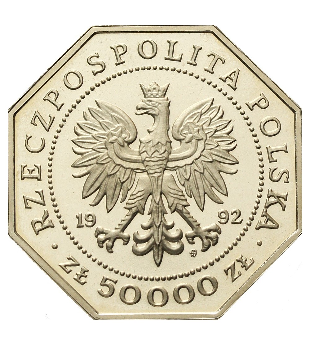50000 złotych 1992 - 200 lat orderu Virtuti Militari 50000 złotych 1992 - 200 lat orderu Virtuti Militari