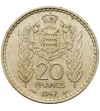 Monako 20 franków 1947
