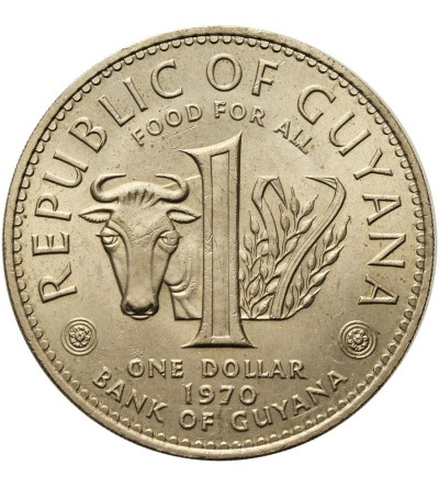 Gujana 1 dolar 1970