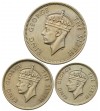 Malaya (British Colony) 5, 10, 20 Cents 1950