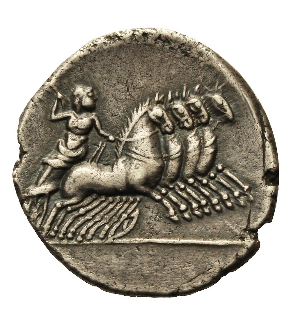 C. Calpurnius Piso L.f. Frugi, Denarius, Rome, 67 