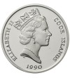 Wyspa Cooka 10 dolarów 1990 - 500 Lat Ameryki