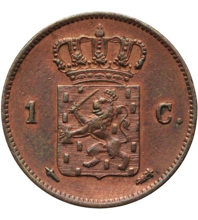 Holandia 1 cent 1864, Utrecht