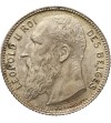 Belgium, Leopold II (1865-1909). 1 Franc 1909, DES BELGES