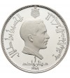 Jordania. 1 Dinar AH 1389 / 1969 AD, Jerozlima -  Proof