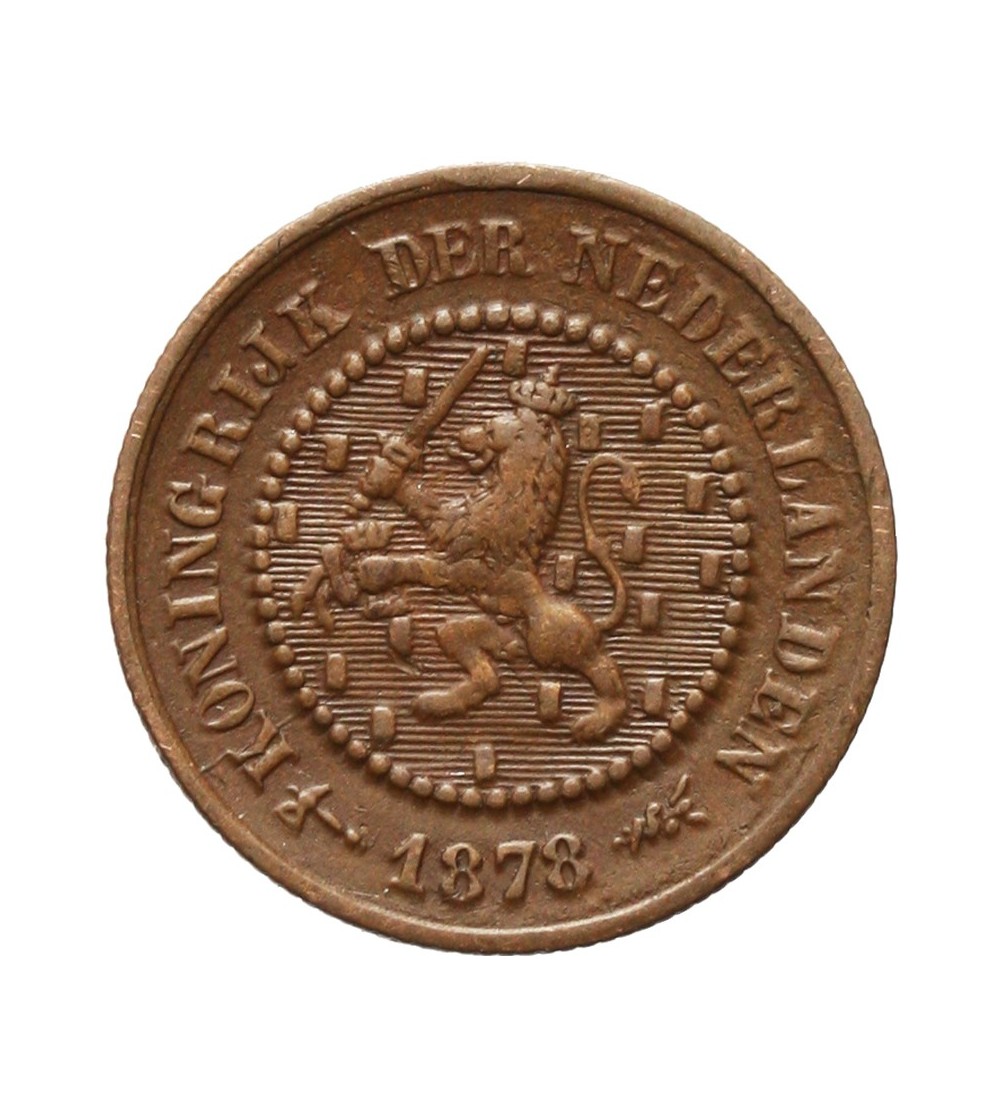 Netherlands 1/2 Cent 1878