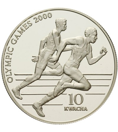 Malawi, 10 Kwacha 1999, Sydney Oliympics Games 2000 - Proof