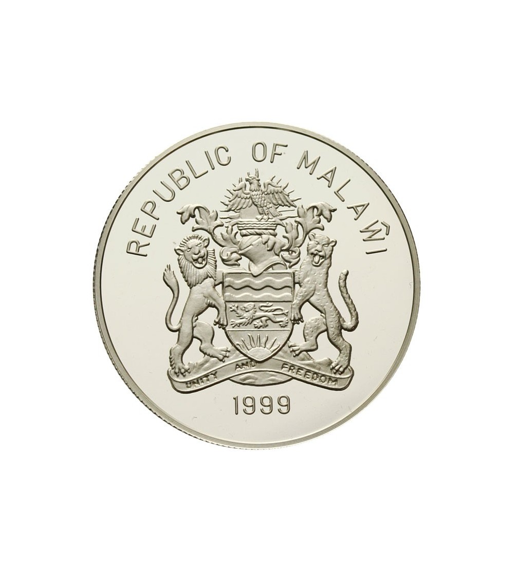 Malawi, 10 Kwacha 1999, Sydney Oliympics Games 2000 - Proof