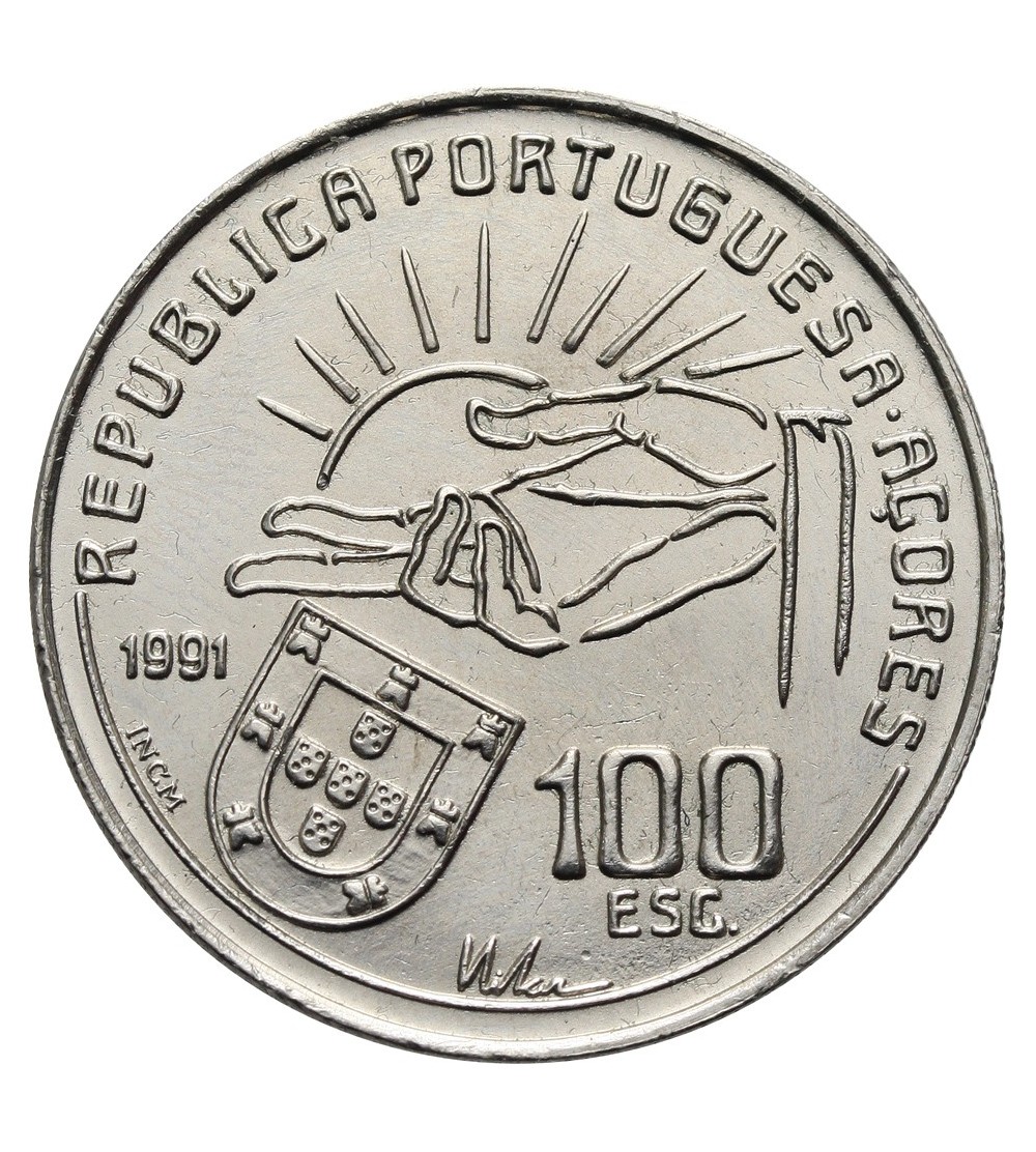 Azores 100 Escudos 1991
