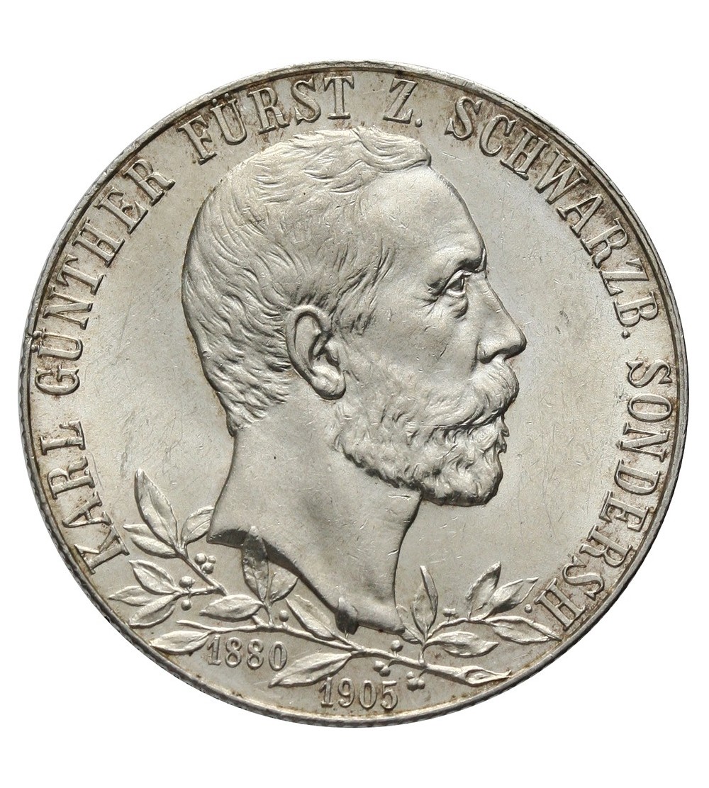 Schwarzburg Sondershausen 2 marki 1905 Schwarzburg Sondershausen 2 marki 1905