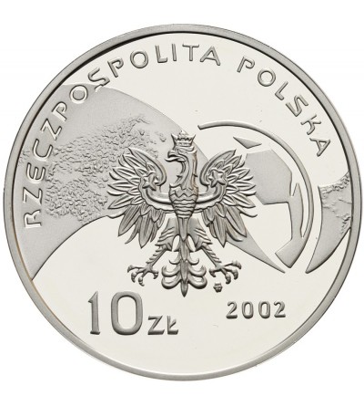10 złotych 2002, MŚ w piłce nożnej Korea-Japonia 10 złotych 2002, MŚ w piłce nożnej Korea-Japonia