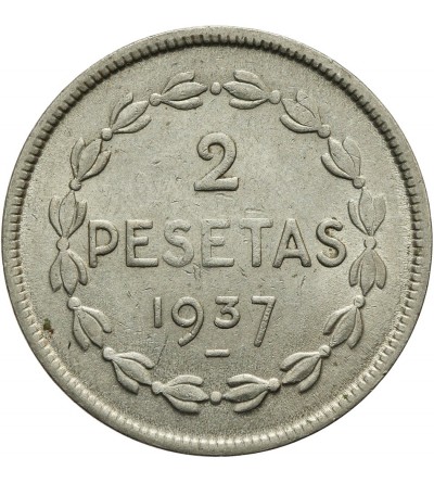 Hiszpania - Euzkadi 2 Pesetas 1937