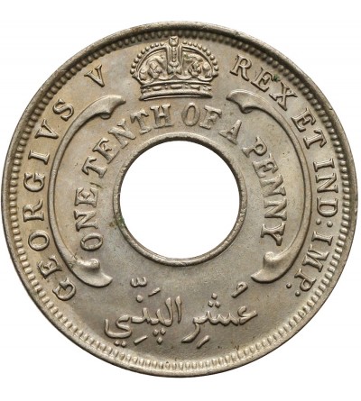 British West Africa. 1/10 Penny 1926, George V