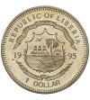 Liberia Dollar 1995, storks